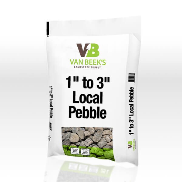 1 to 3 inch local pebble